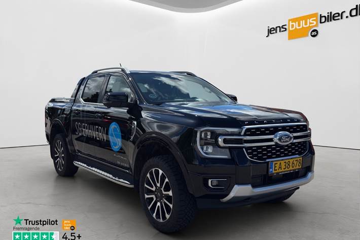 Sort Ford Ranger fra 2024