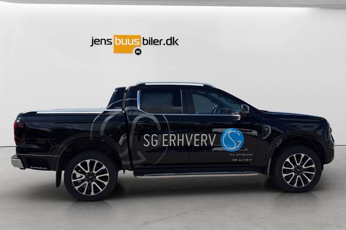 Sort Ford Ranger fra 2024