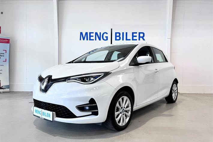 Hvid Renault Zoe fra 2020