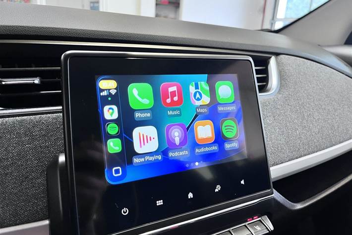 Hvid Renault Zoe fra 2020