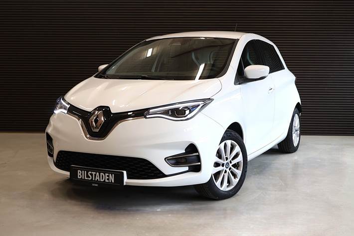 Hvid Renault Zoe fra 2019