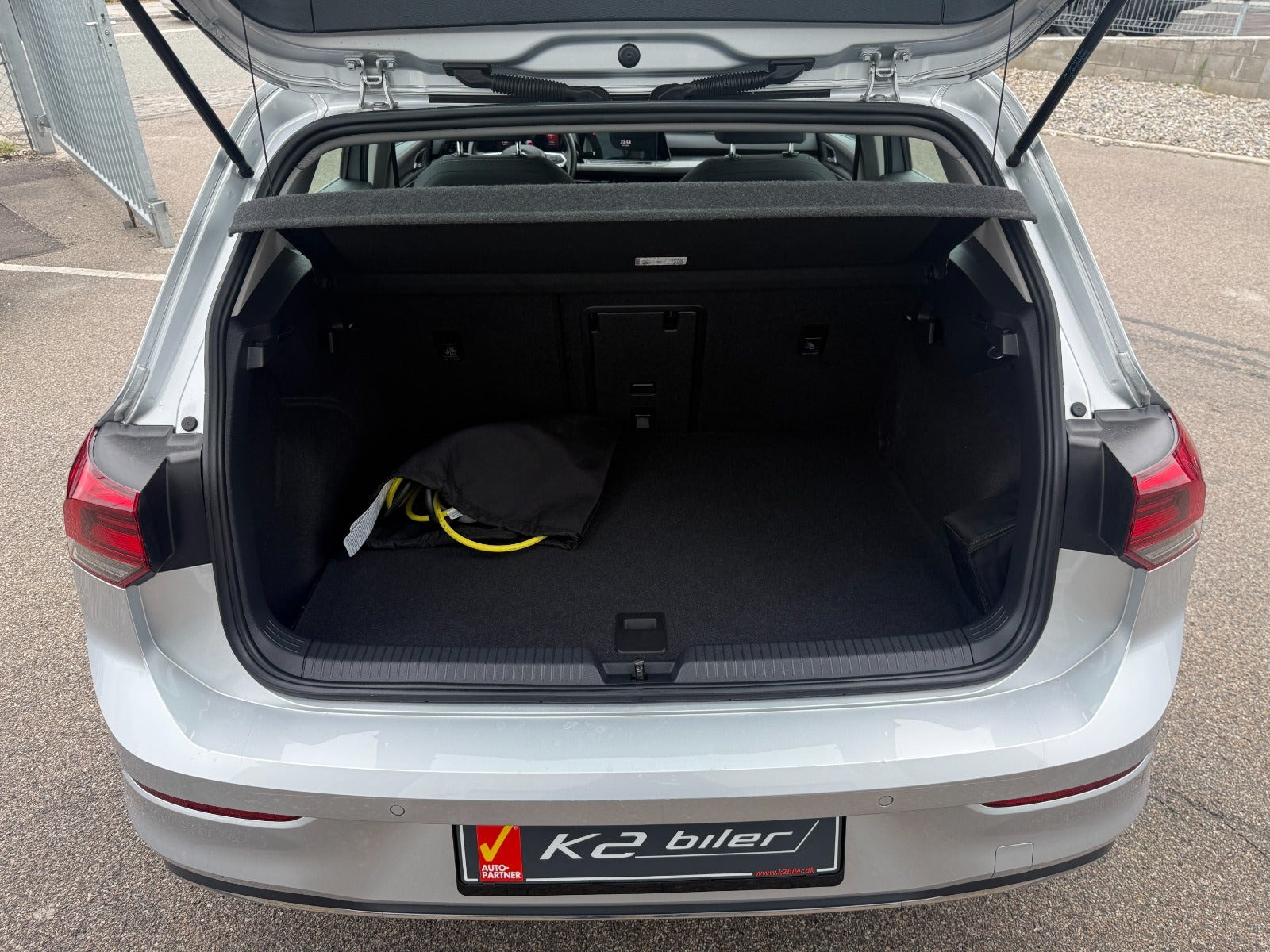 Sølv VW Golf VIII fra 2021