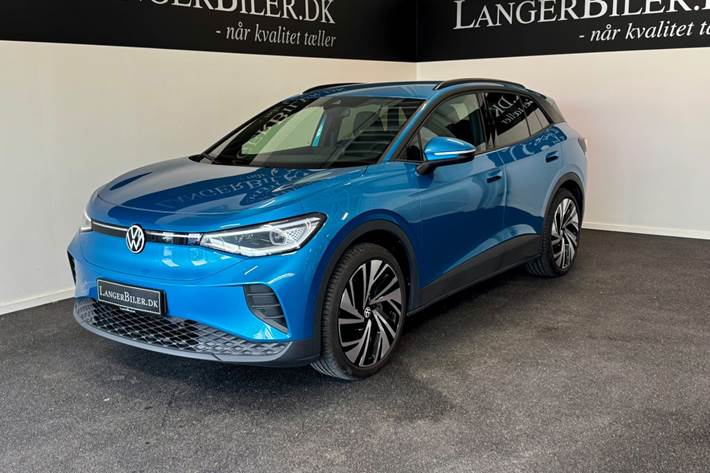 Blå VW ID.4 fra 2025