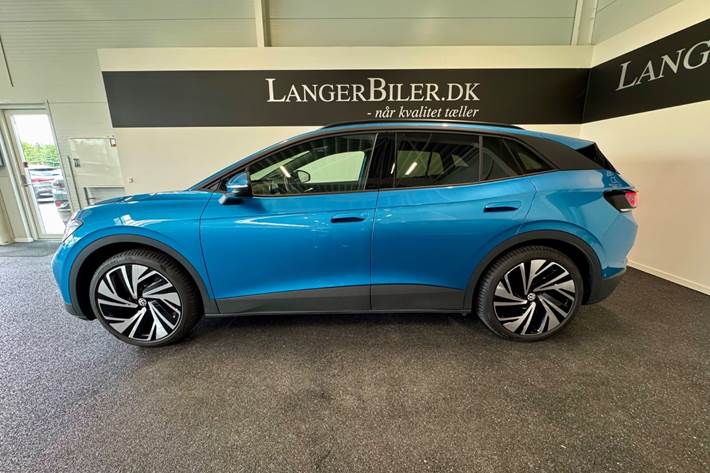 Blå VW ID.4 fra 2025