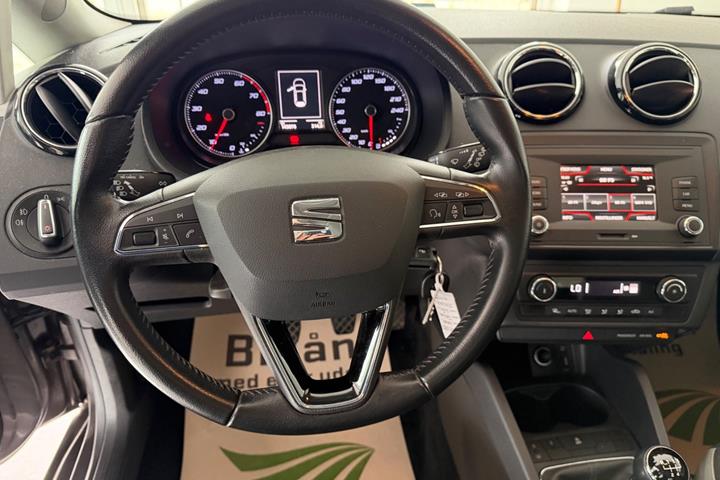 Grå Seat Ibiza fra 2016