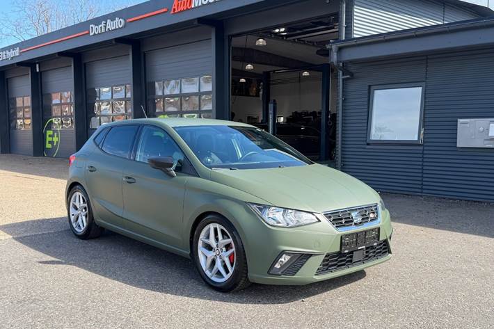 Grøn Seat Ibiza fra 2021