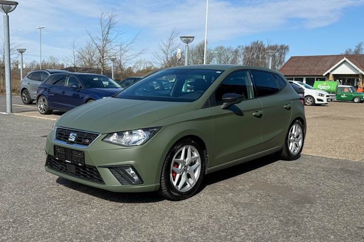 Grøn Seat Ibiza fra 2021