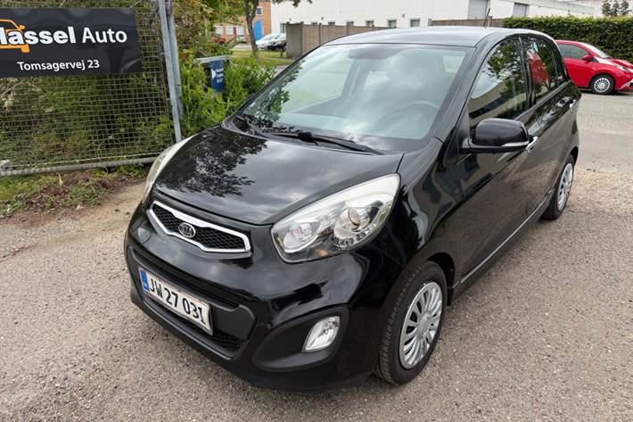 Grøn Kia Picanto fra 2012