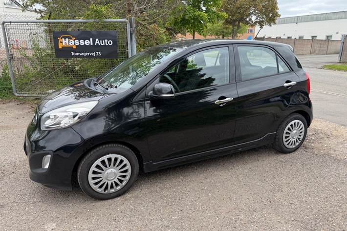 Grøn Kia Picanto fra 2012