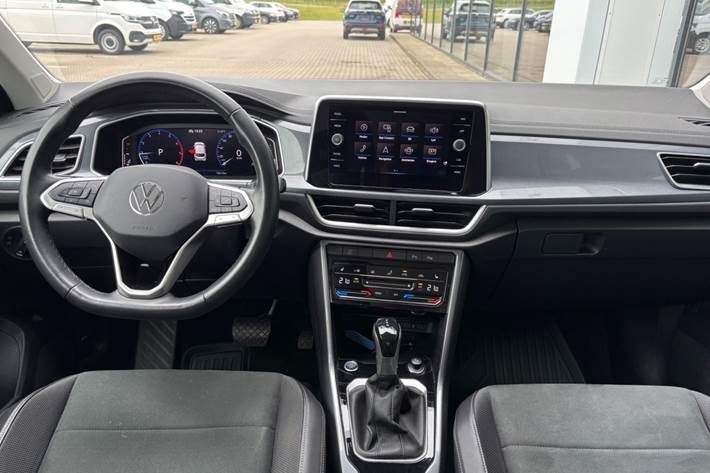 Hvid VW T-Roc fra 2022