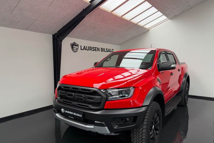 Rød Ford Ranger fra 2022