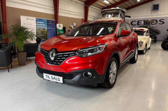 Rød Renault Kadjar fra 2016