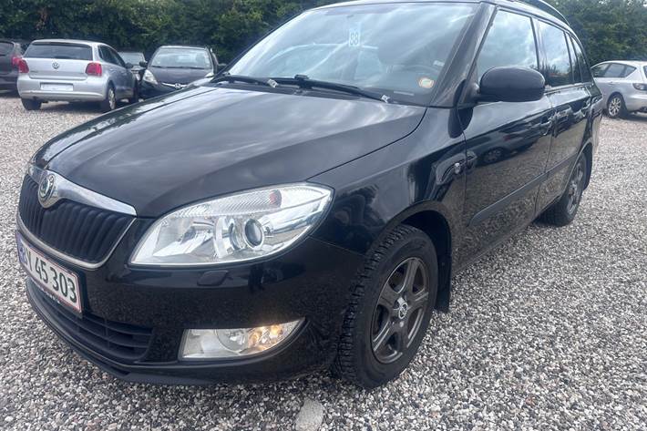 undefined Skoda Fabia fra 2011 set udefra