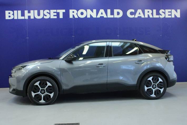 Grå Citroën ë-C4 fra 2024