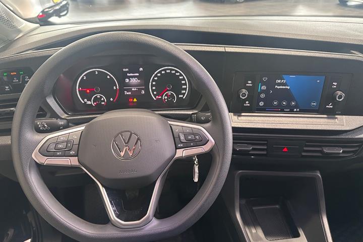 Sort VW Caddy fra 2023