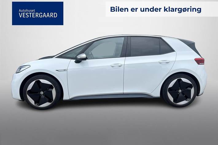 Hvid VW ID.3 fra 2020