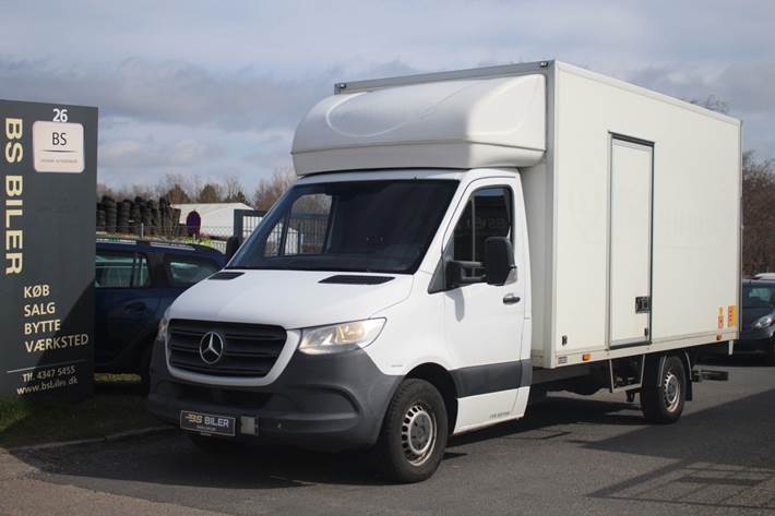 Hvid Mercedes Sprinter 316 fra 2019