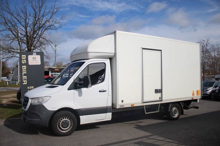 Hvid Mercedes Sprinter 316 fra 2019