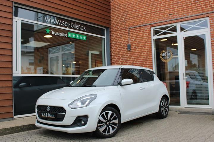 Hvid Suzuki Swift fra 2020