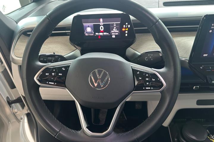 Hvid VW ID.Buzz fra 2023