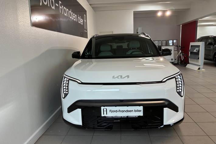 Hvid Kia EV3 fra 2025
