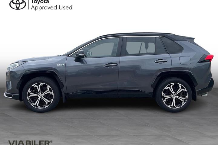 Grå Toyota RAV4 Plug-in fra 2021