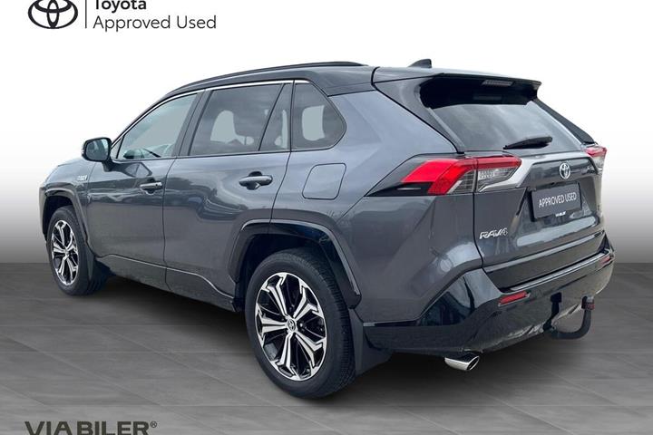 Grå Toyota RAV4 Plug-in fra 2021