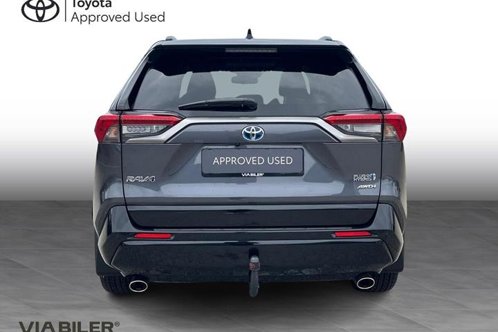 Grå Toyota RAV4 Plug-in fra 2021