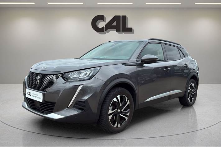 Grå Peugeot 2008 fra 2021