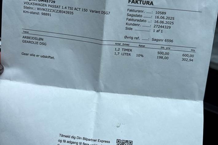 undefined VW Passat fra 2018