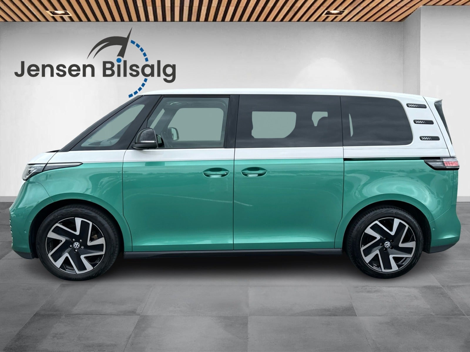 Grøn VW ID.Buzz fra 2024