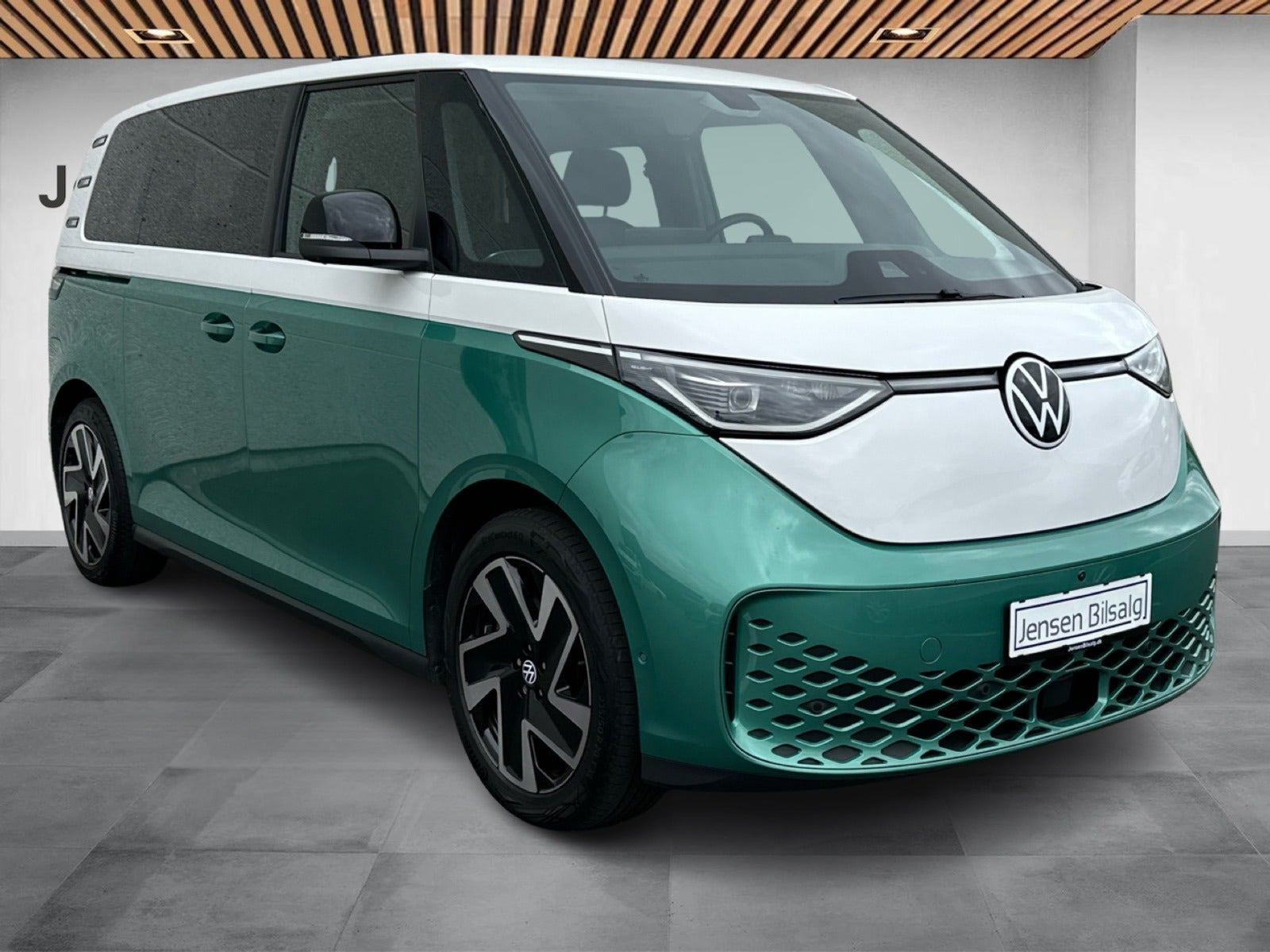 Grøn VW ID.Buzz fra 2024