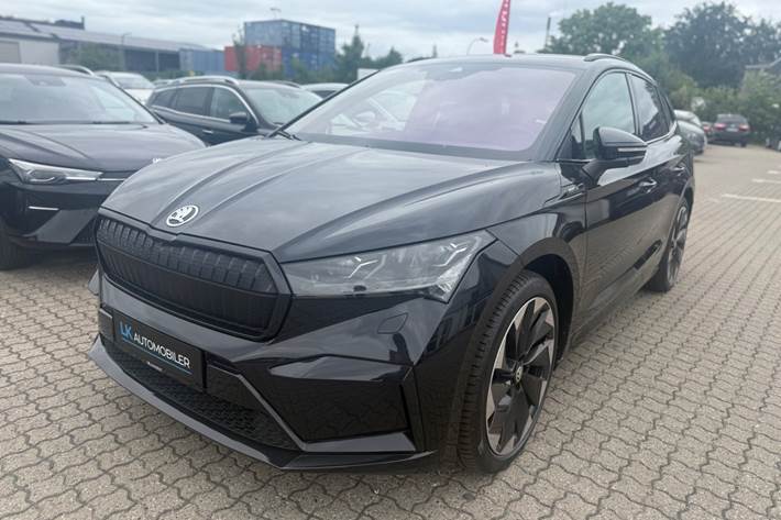 Sort Skoda Enyaq fra 2022