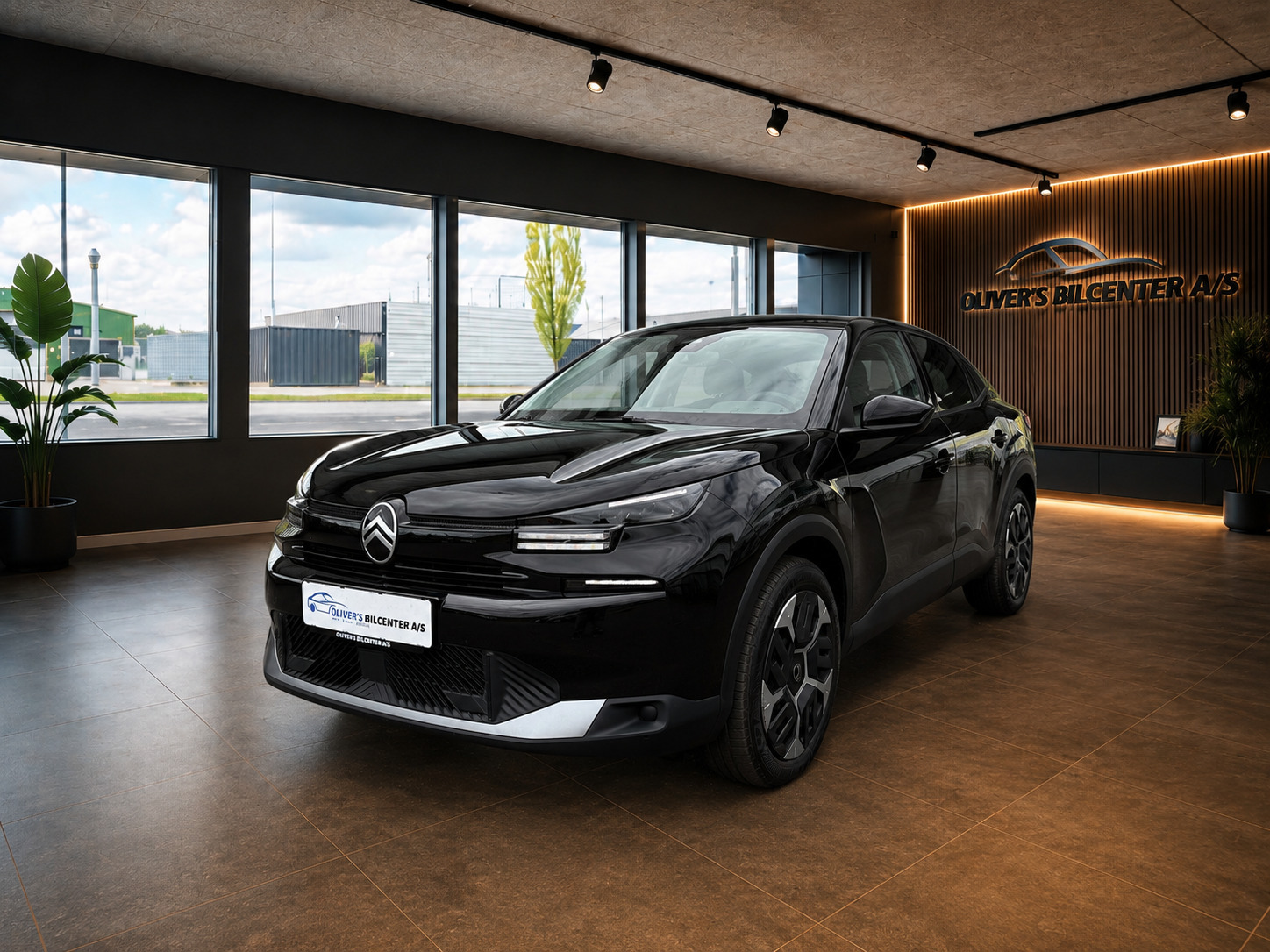 Sort Citroën ë-C4 X fra 2025