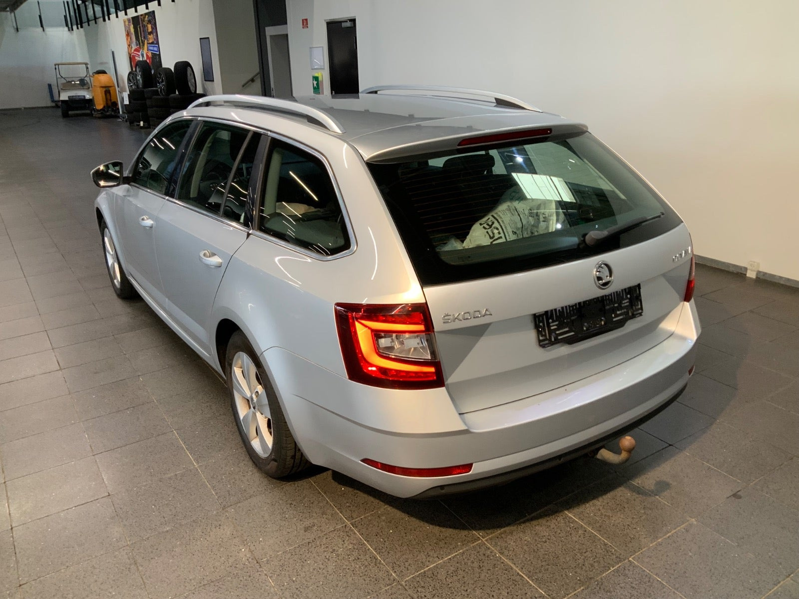 Sølv Skoda Octavia fra 2019