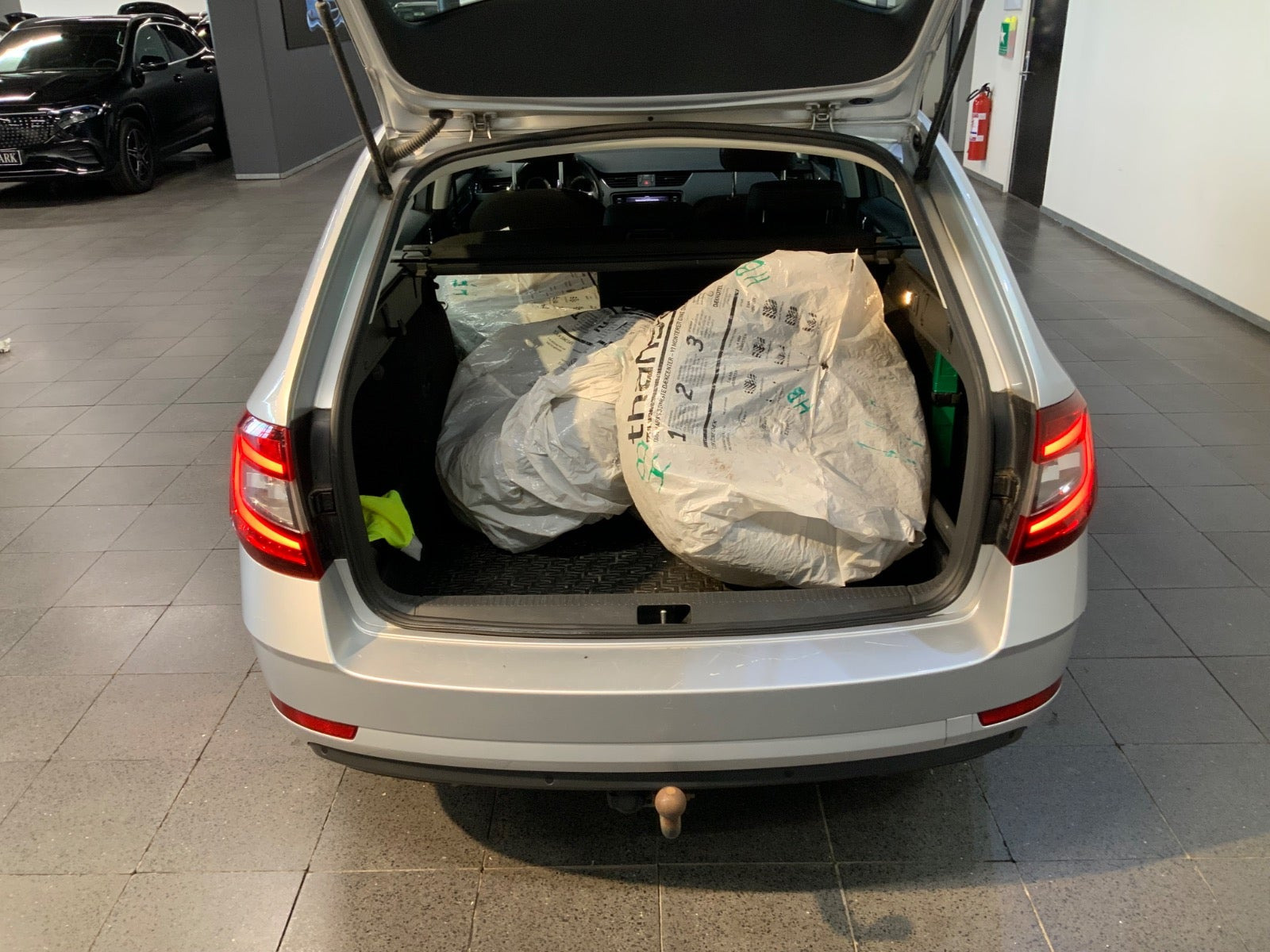 Sølv Skoda Octavia fra 2019