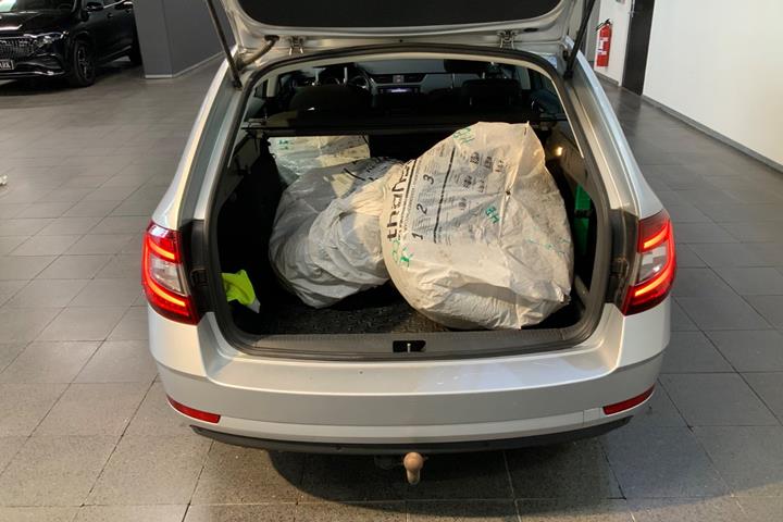 Sølv Skoda Octavia fra 2019
