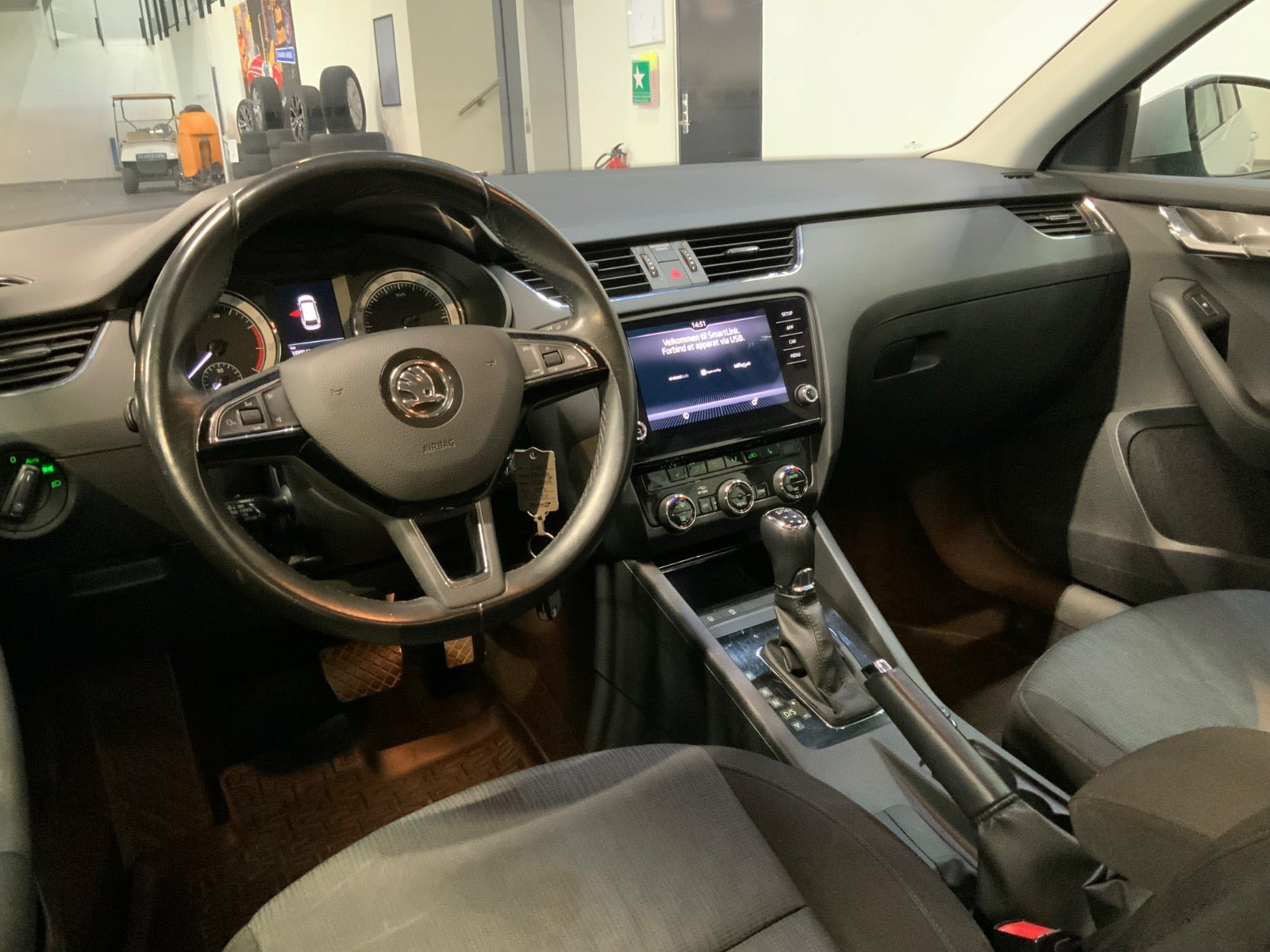 Sølv Skoda Octavia fra 2019