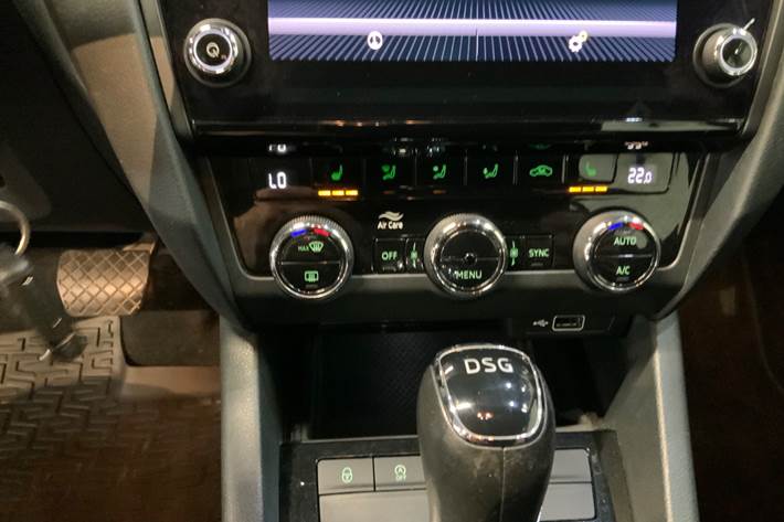Sølv Skoda Octavia fra 2019