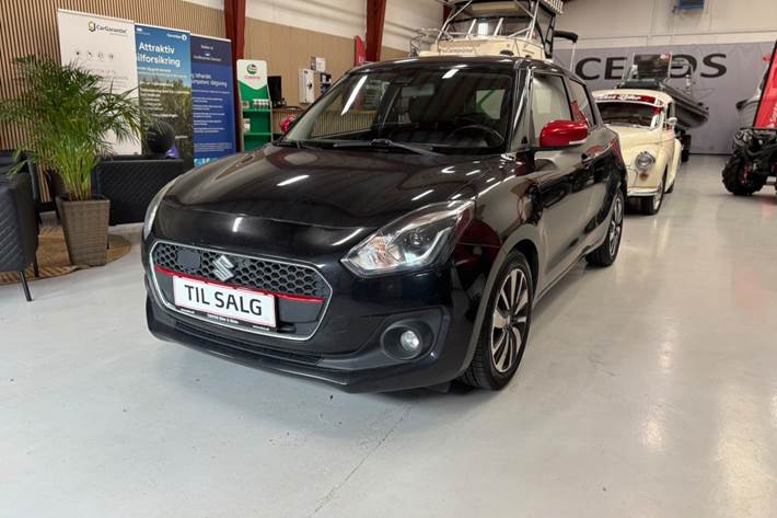 Sort Suzuki Swift fra 2017