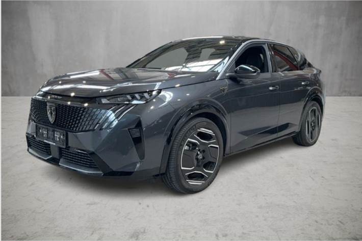 Grå Peugeot e-3008 fra 2024