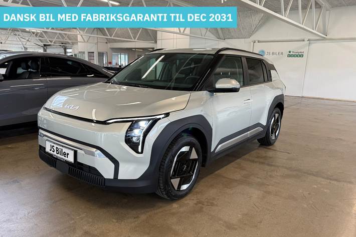 Sølv Kia EV3 fra 2025