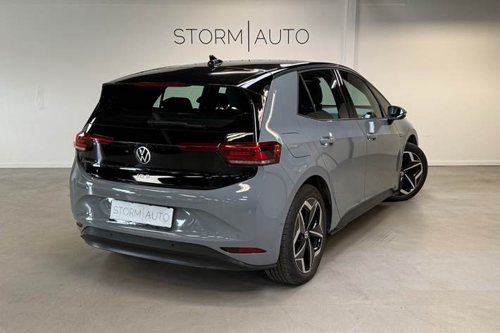 Grå VW ID.3 fra 2023