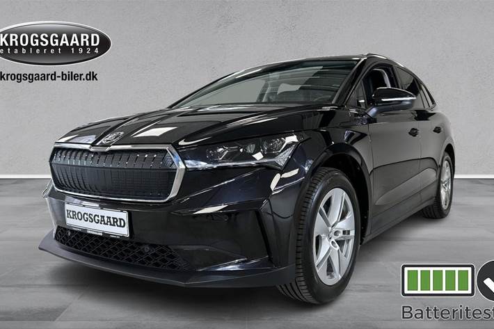 Sort Skoda Enyaq fra 2023