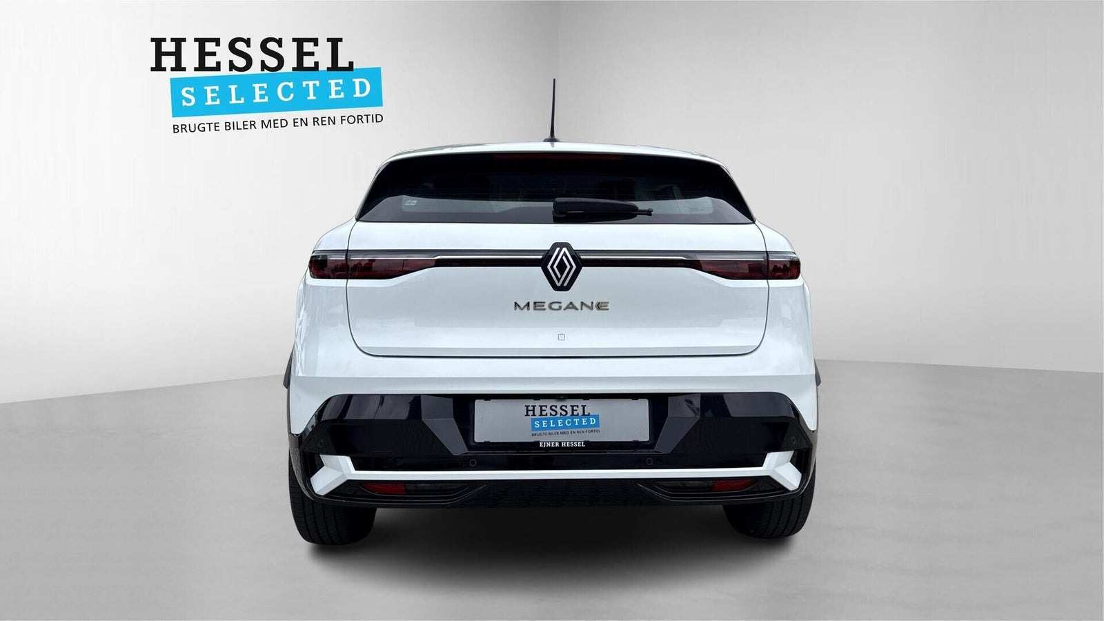 Hvid Renault Megane E-Tech fra 2023