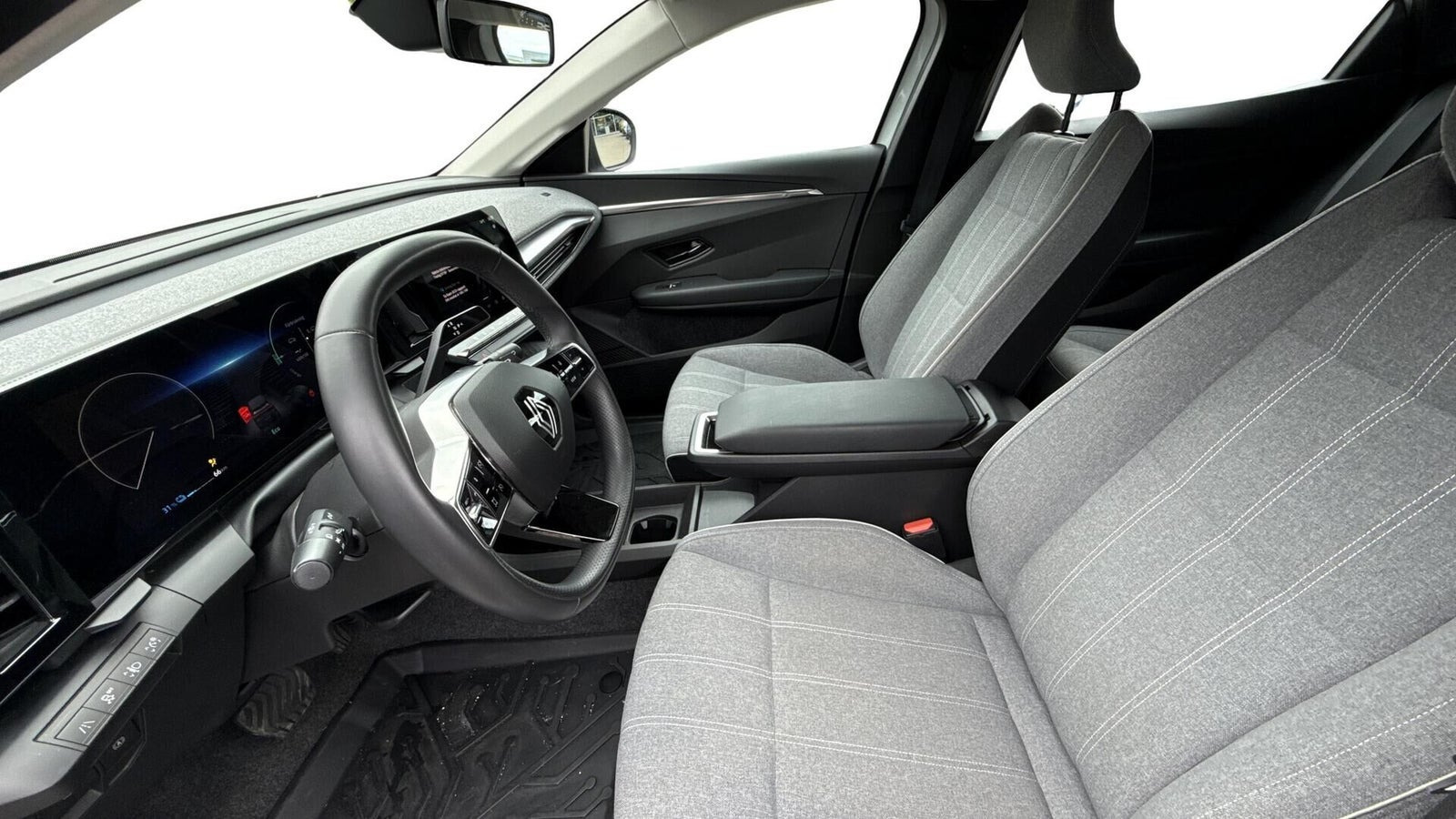 Hvid Renault Megane E-Tech fra 2023