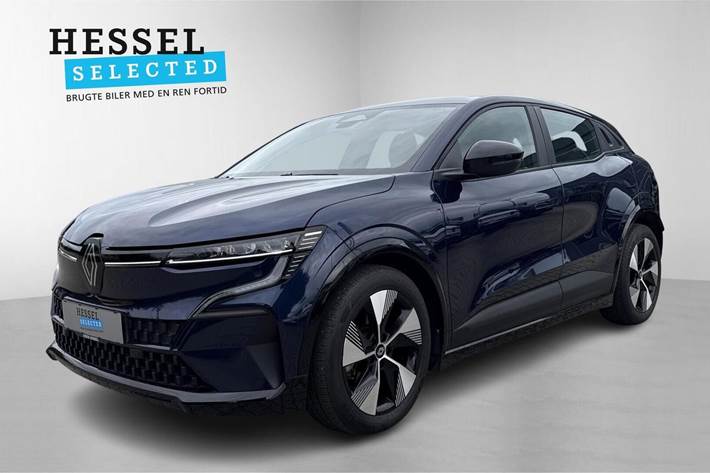 Blå Renault Megane E-Tech fra 2023