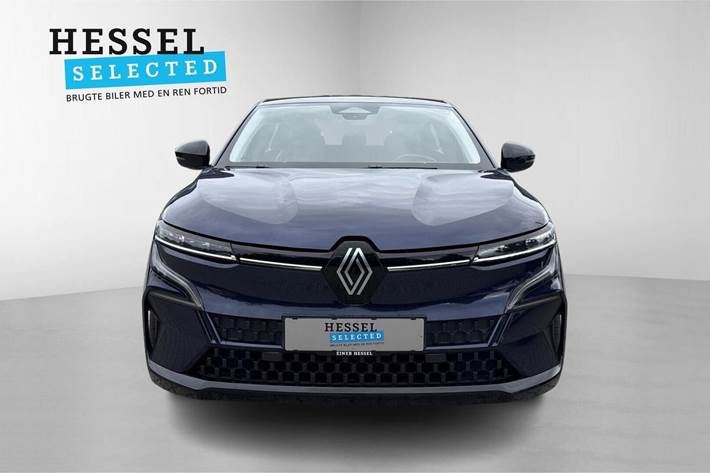 Blå Renault Megane E-Tech fra 2023