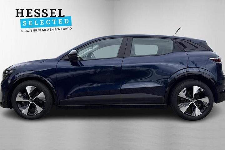 Blå Renault Megane E-Tech fra 2023
