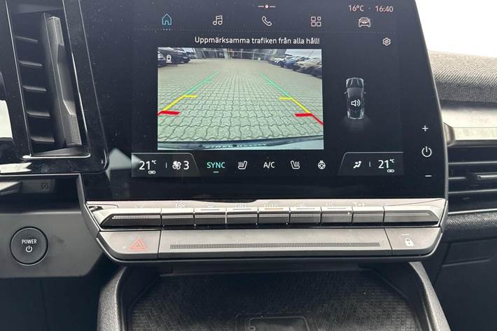 Blå Renault Megane E-Tech fra 2023